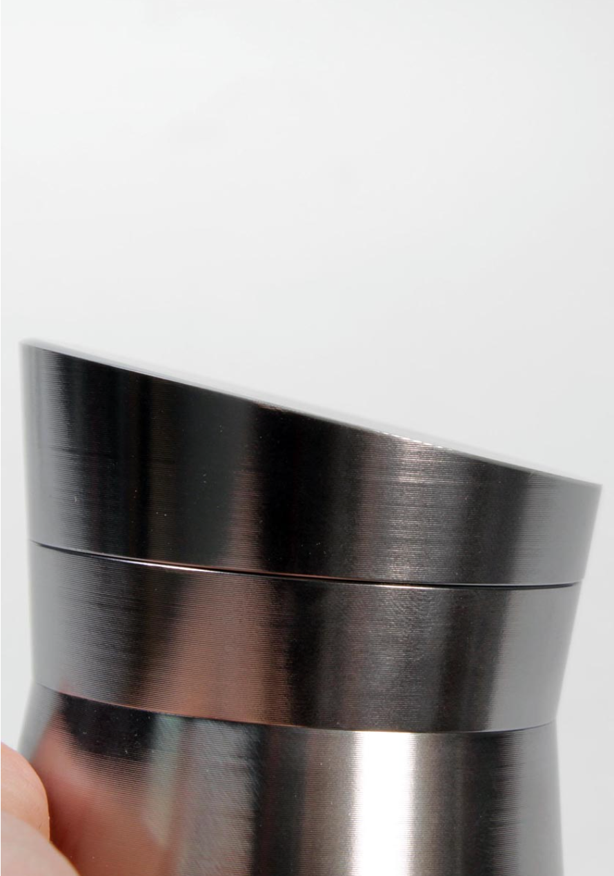 Diabolo Aluminium Grinder 4-part grey