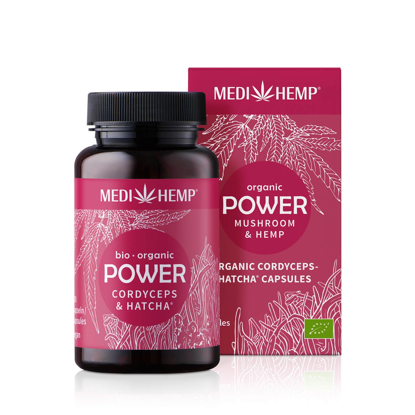 Organic POWER Cordyceps Militaris HATCHA® Capsules