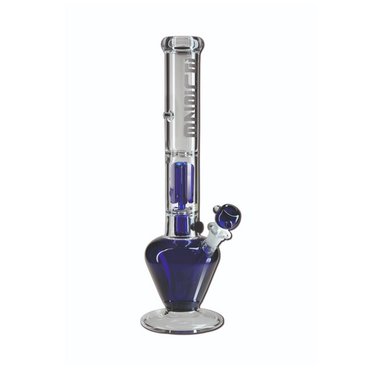 BLAZE Ice Bong -Arm Percolator blue with Magnet