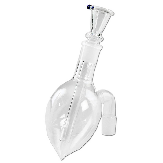 Black Leaf Glass Double Filter-Attachment, frost