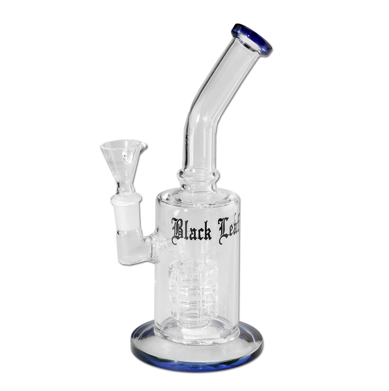 Black Leaf Bubbler with Drum Percolator