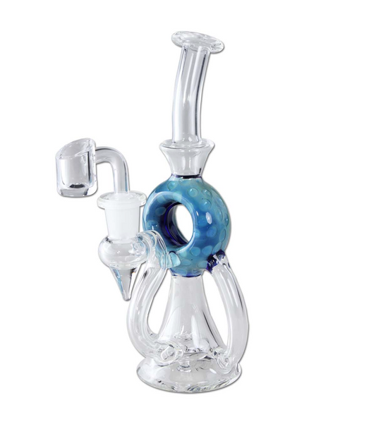 Black Leaf Recycle Bong for Oil