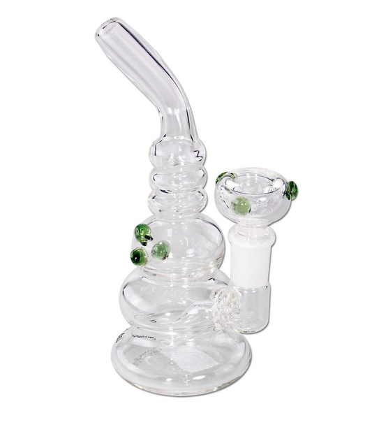 Black Leaf Mini Bubbler