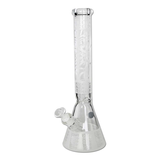 Black Leaf Tiki Beaker Bong Ice