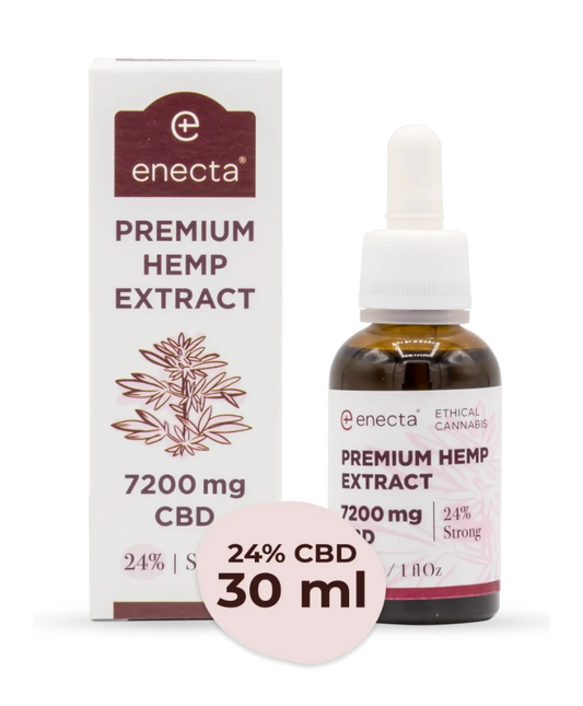 СBD Oil 24% Strong, Enecta, Premium Organic Hemp Extract